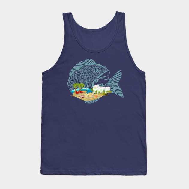 Dry Dream for a Beautiful Fish Tank Top by BullShirtCo